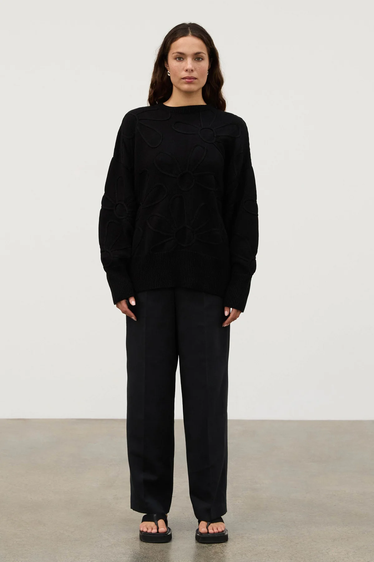 Recycled Tailored Pant - Black - Image 5