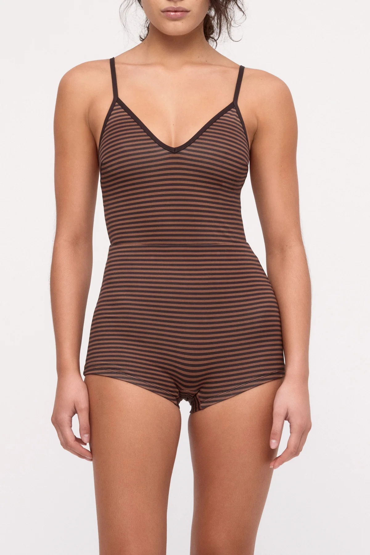Bodysuit - Brown Stripe - Image 6