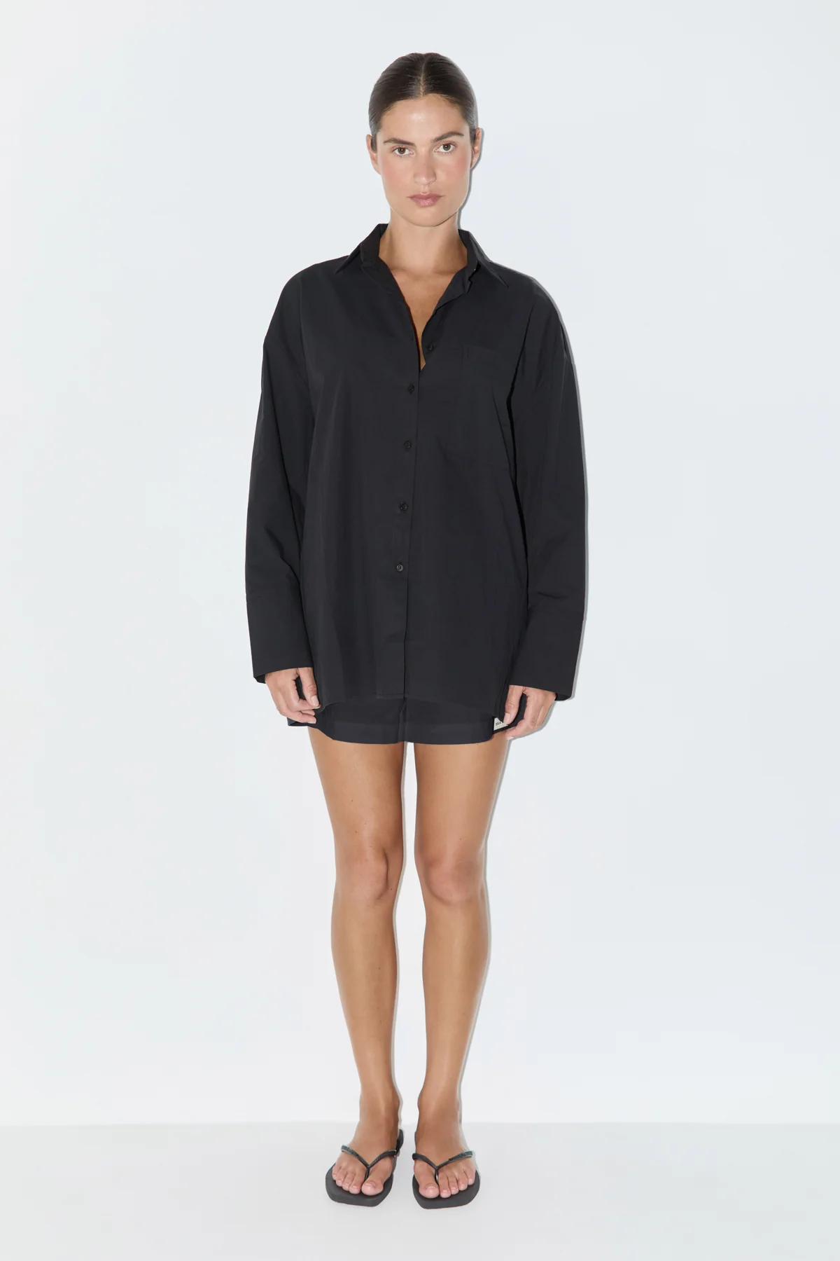 Classic Shirt - Black - Image 3