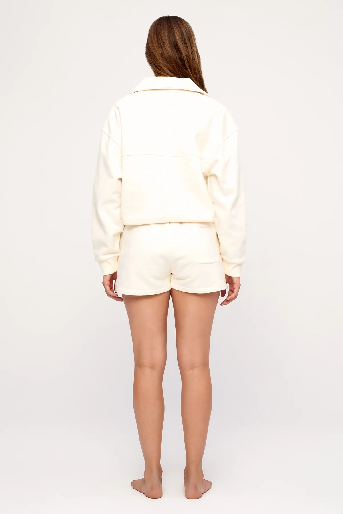 Sport Short Fleece - Cream - Image 6