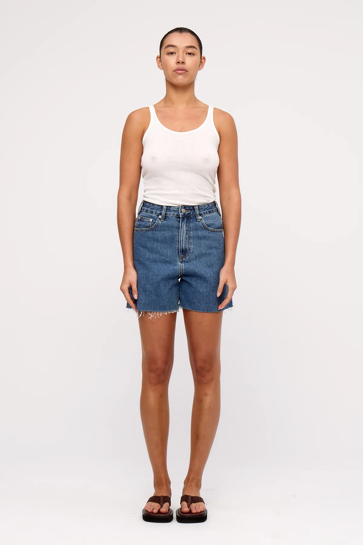 Denim Classic Short - Indigo - Image 3