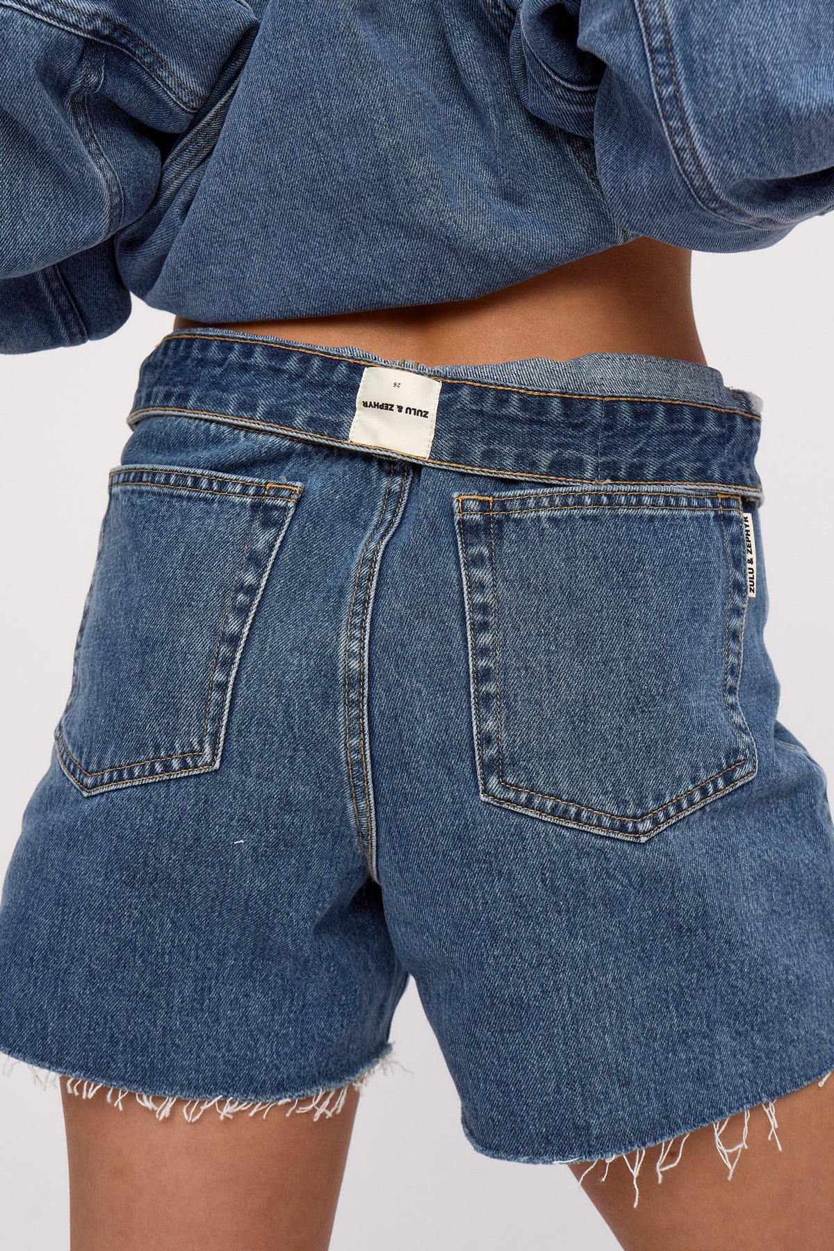 Denim Classic Short - Indigo - Image 4