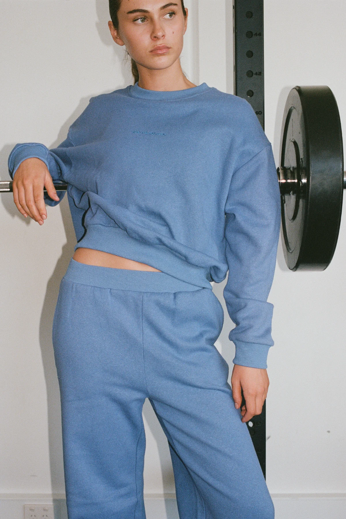 Fleece Sport Sweatpant - Blue - Image 3