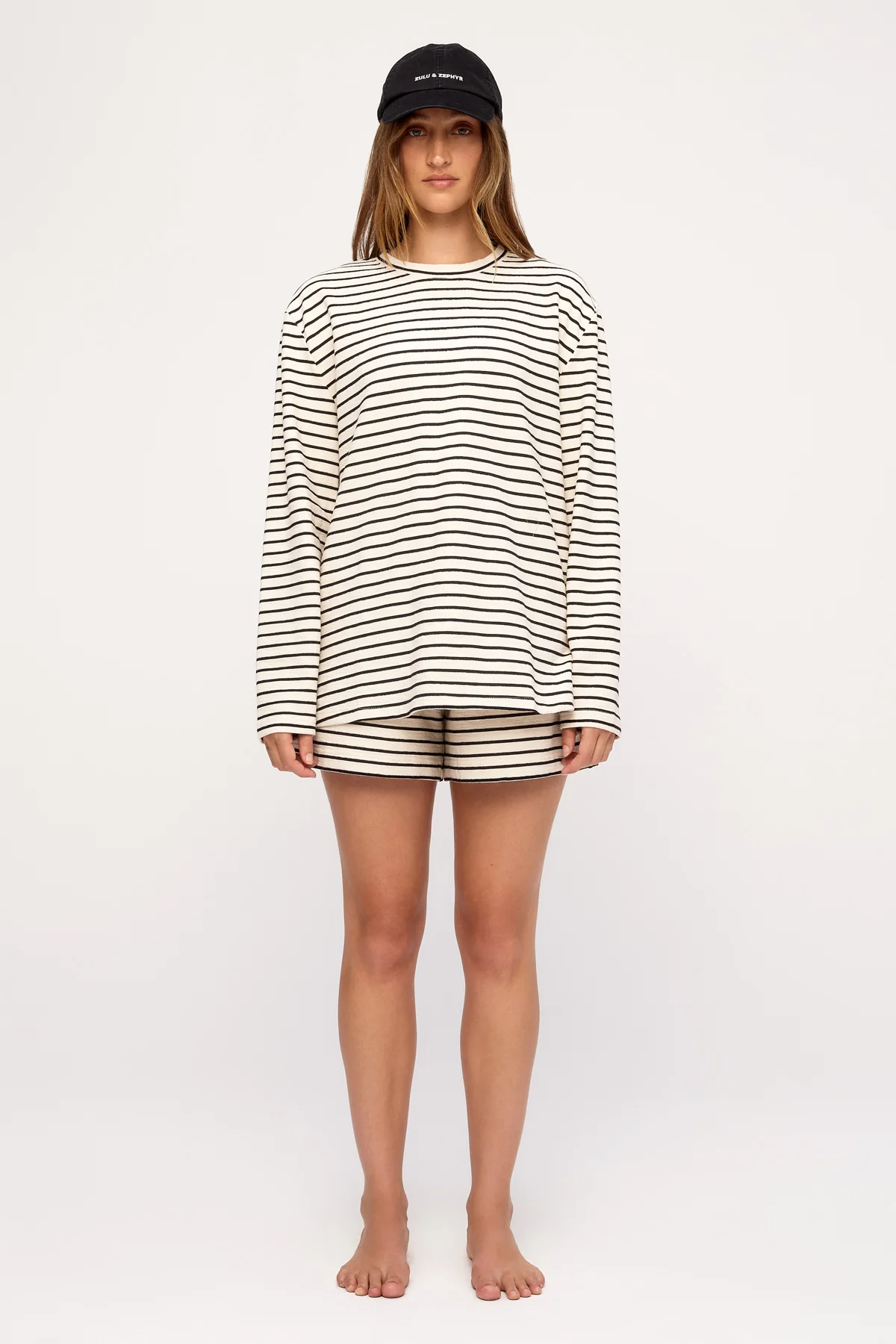 Jersey Sport Short - Black Stripe - Image 5