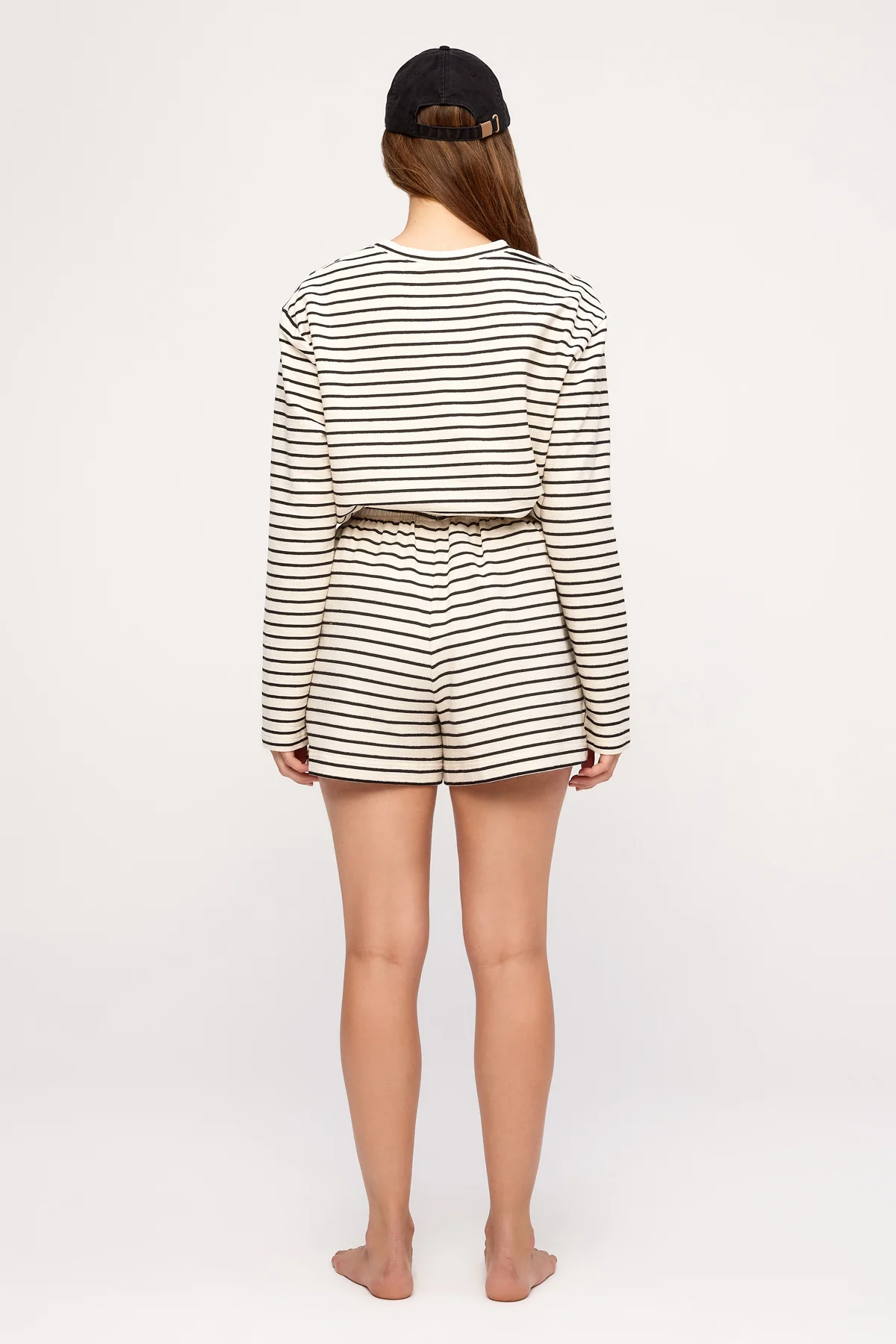 Jersey Sport Short - Black Stripe - Image 6