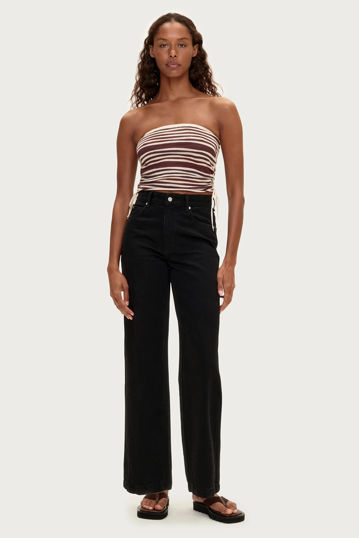 Mid Rise Jean - Black - Image 3
