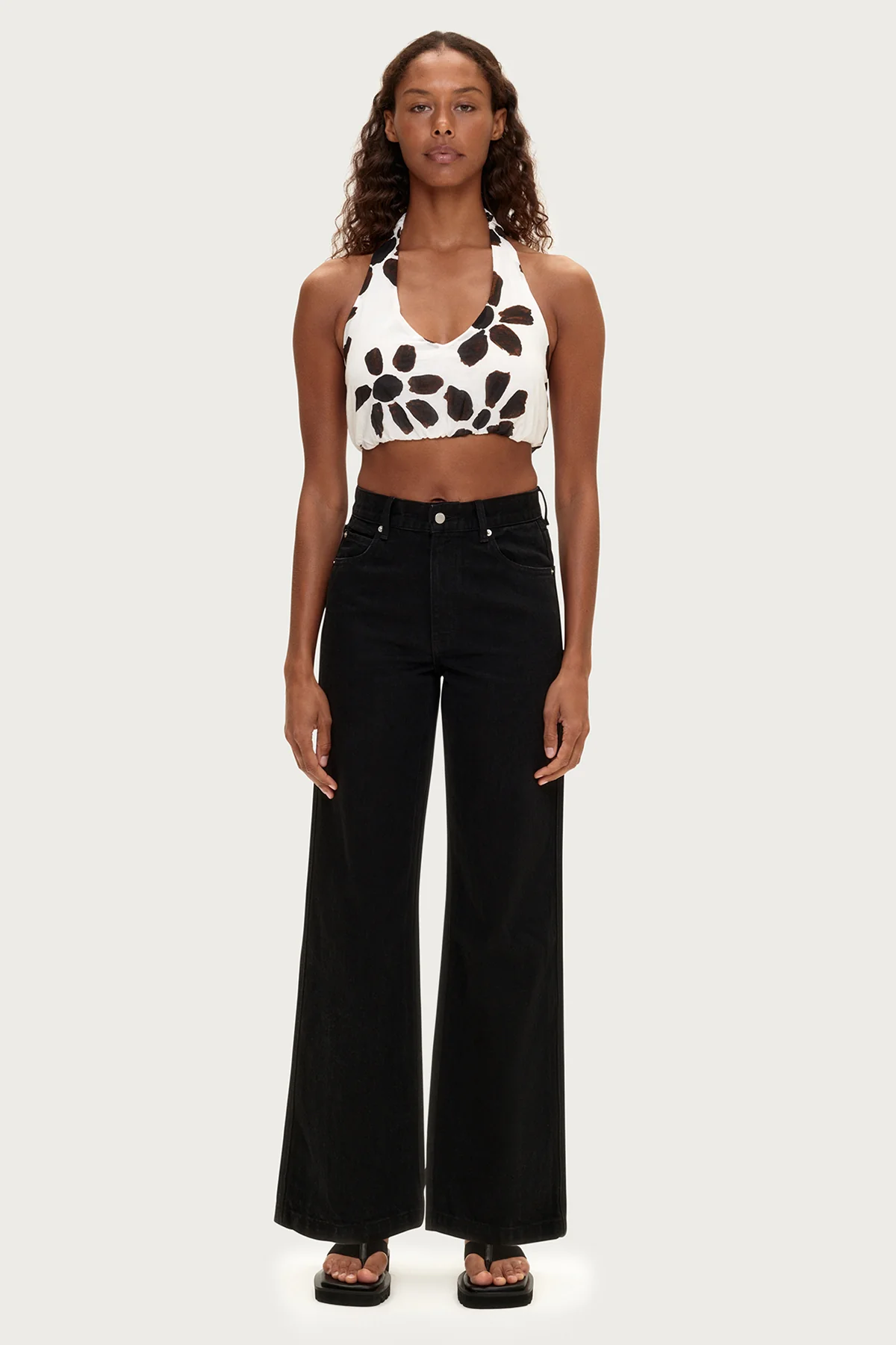 Mid Rise Jean - Black - Image 4