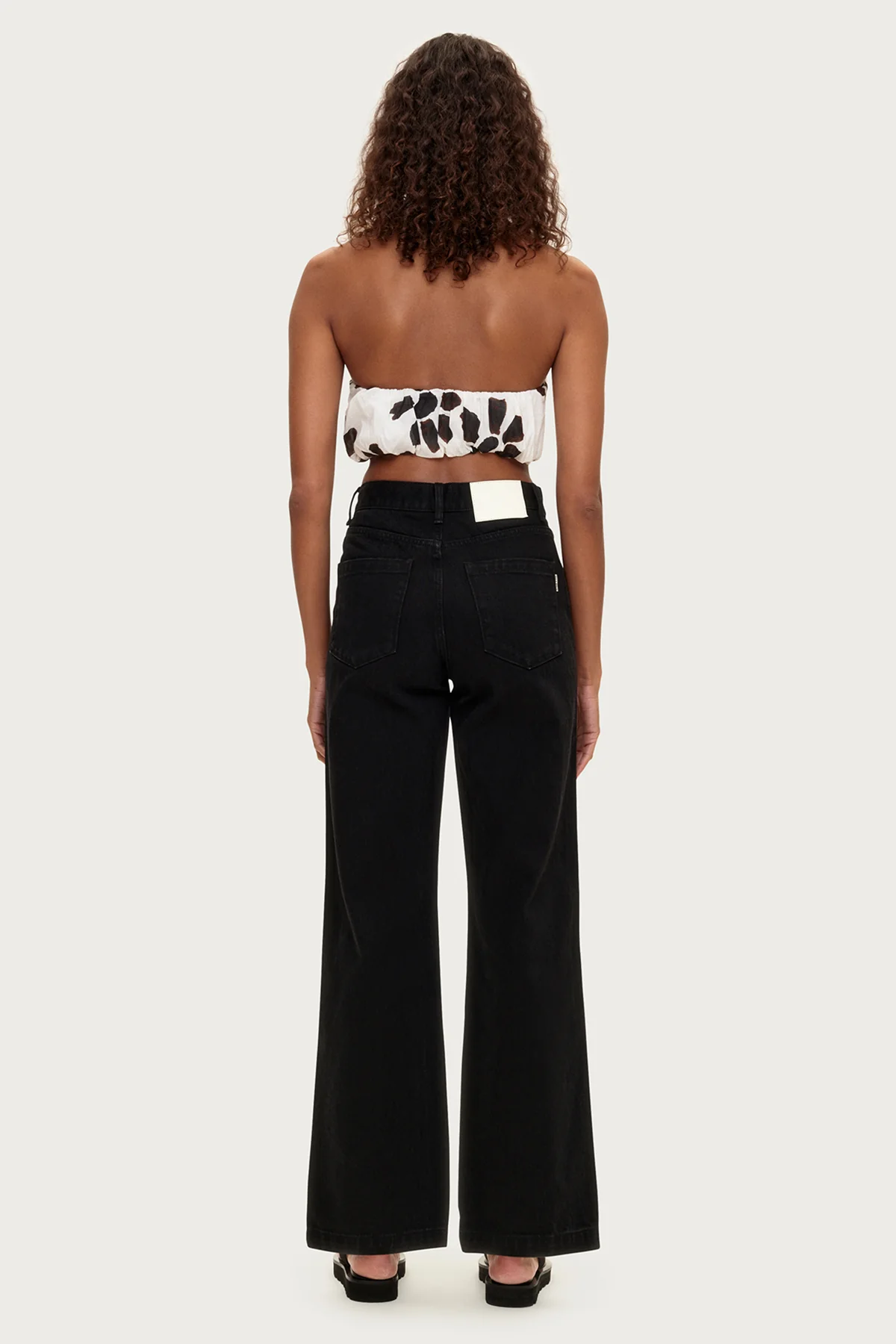 Mid Rise Jean - Black - Image 6