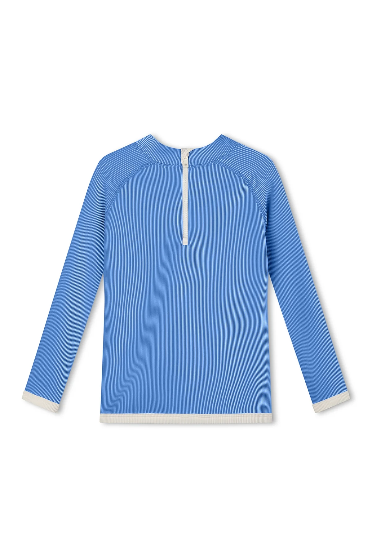 Mini Stripe Rib Rashie - Sky - Image 4