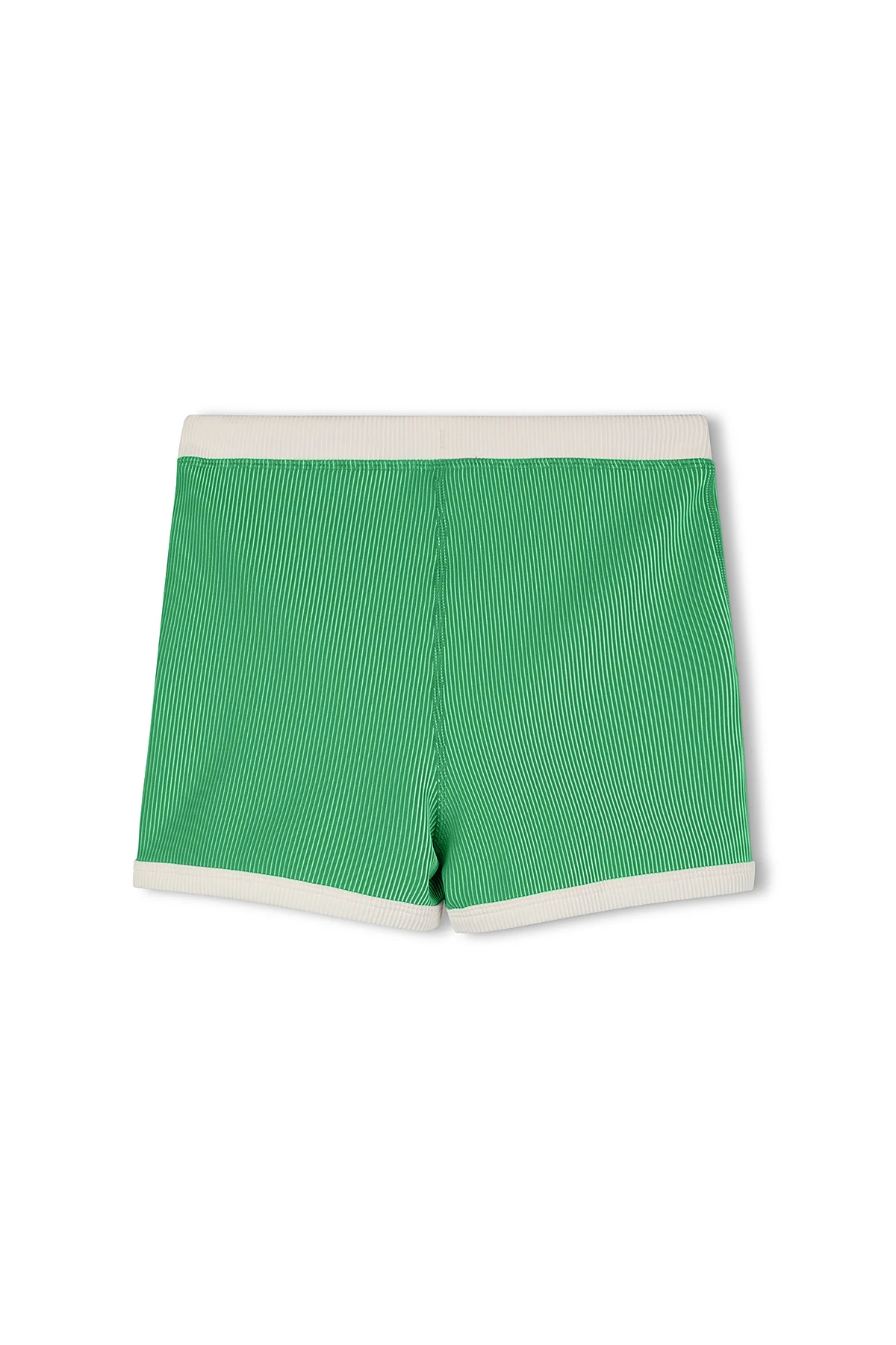 Mini Stripe Rib Surf Short - Parrot Green - Image 5
