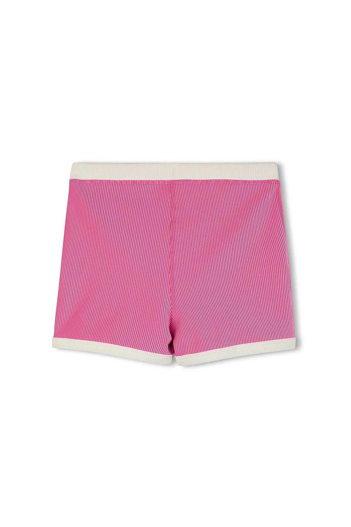 Mini Stripe Rib Surf Short - Shell Pink - Image 2