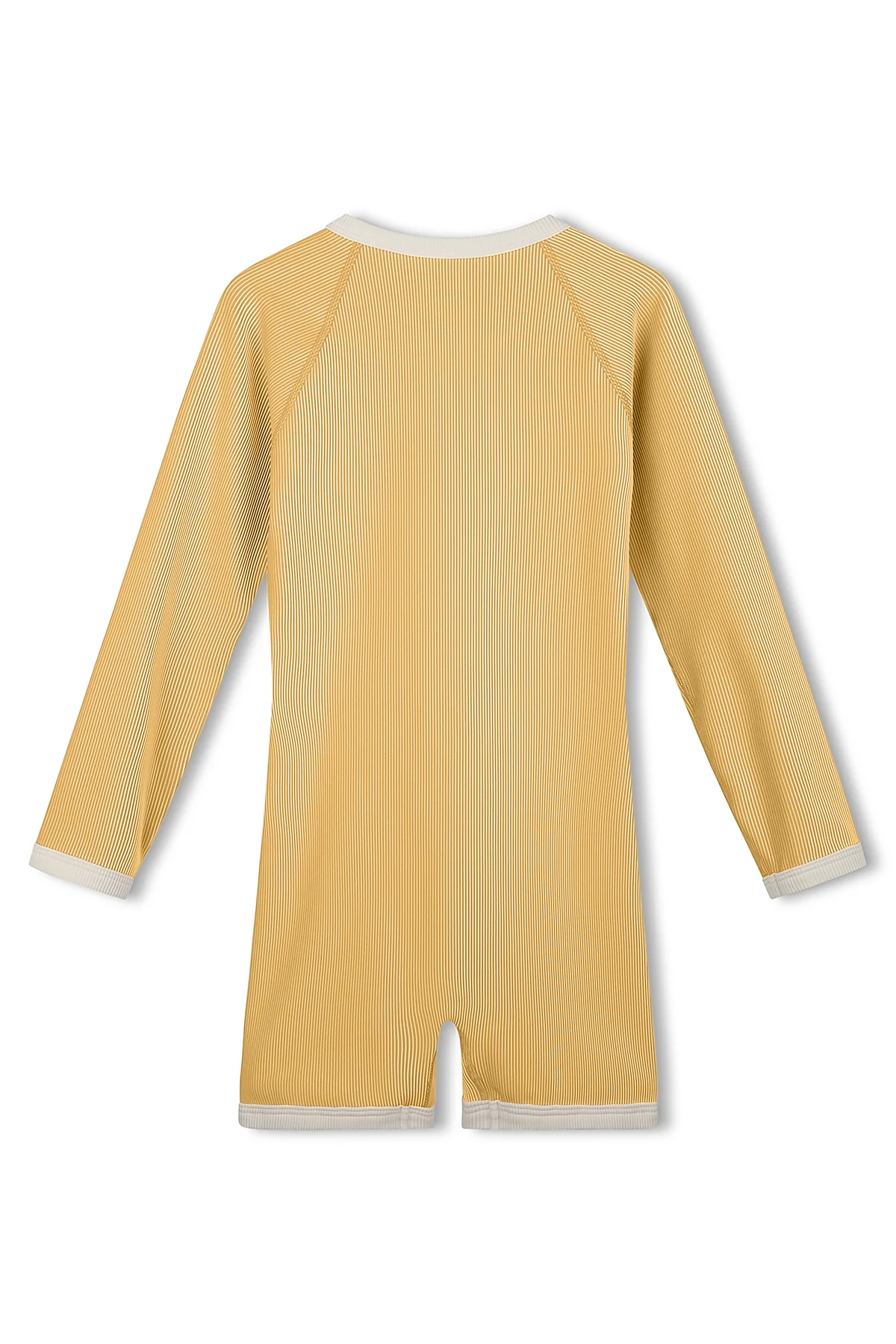 Mini Stripe Rib Surf Suit - Marigold - Image 6