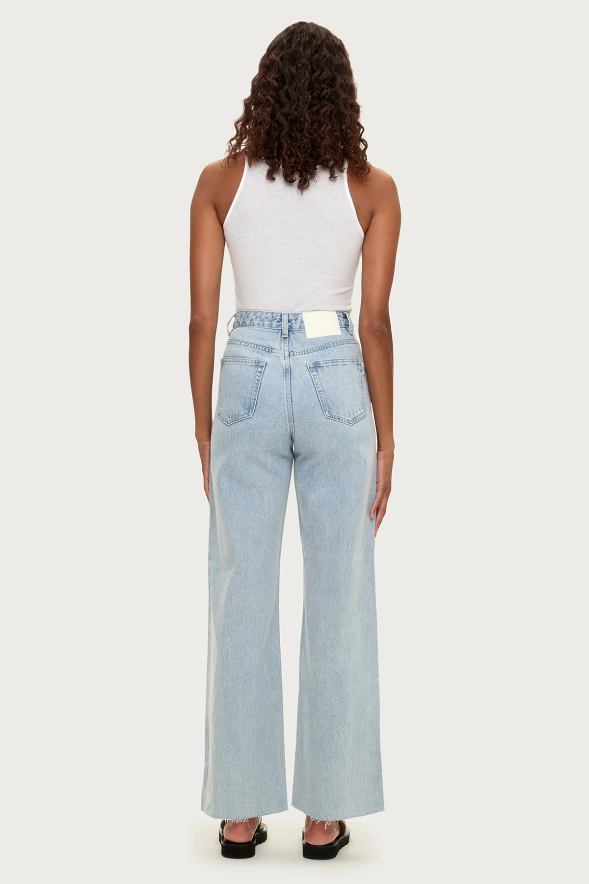 Relaxed Straight Jean - Light Wash - Image 3