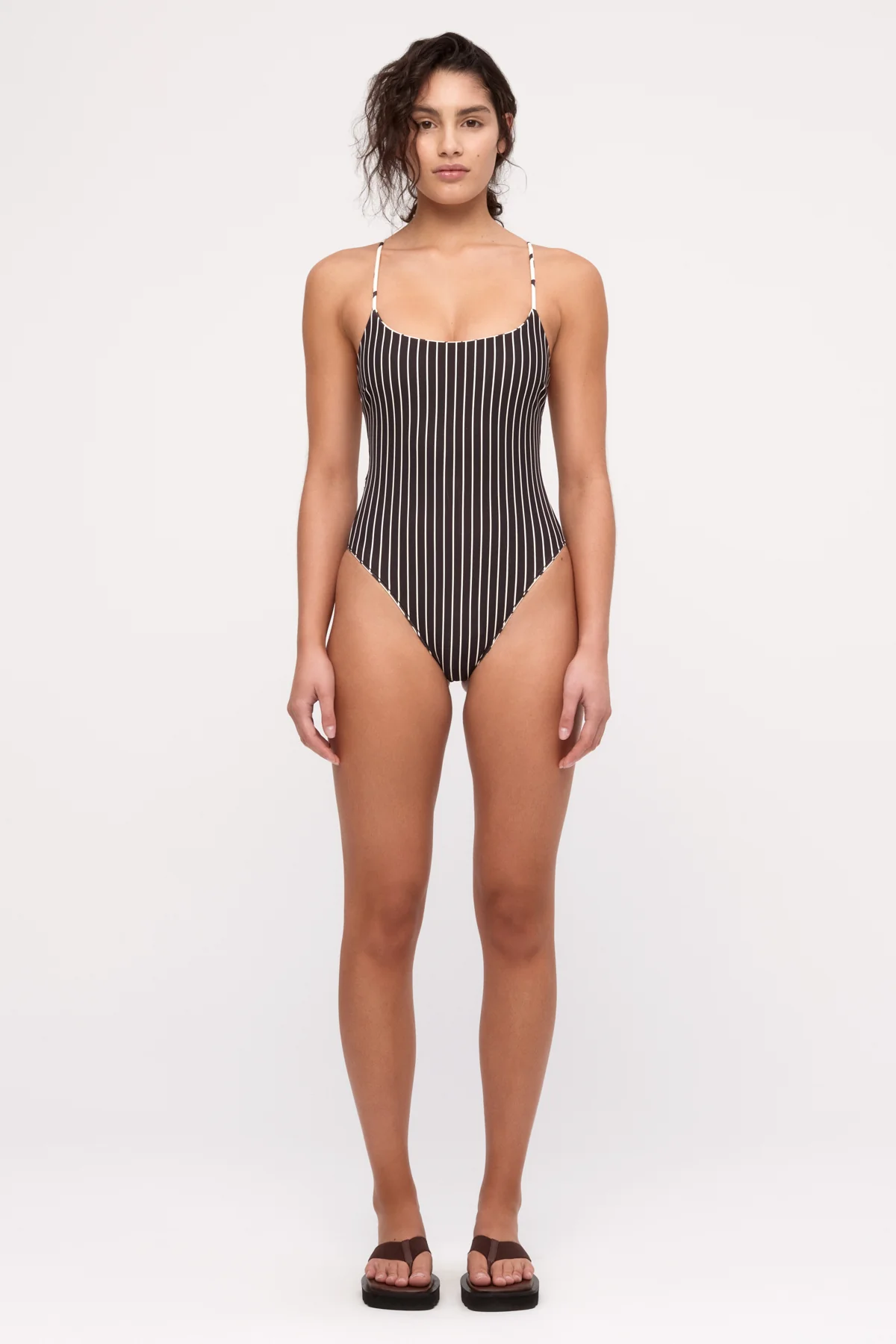 Reversible One Piece - Cream Flower - Image 2