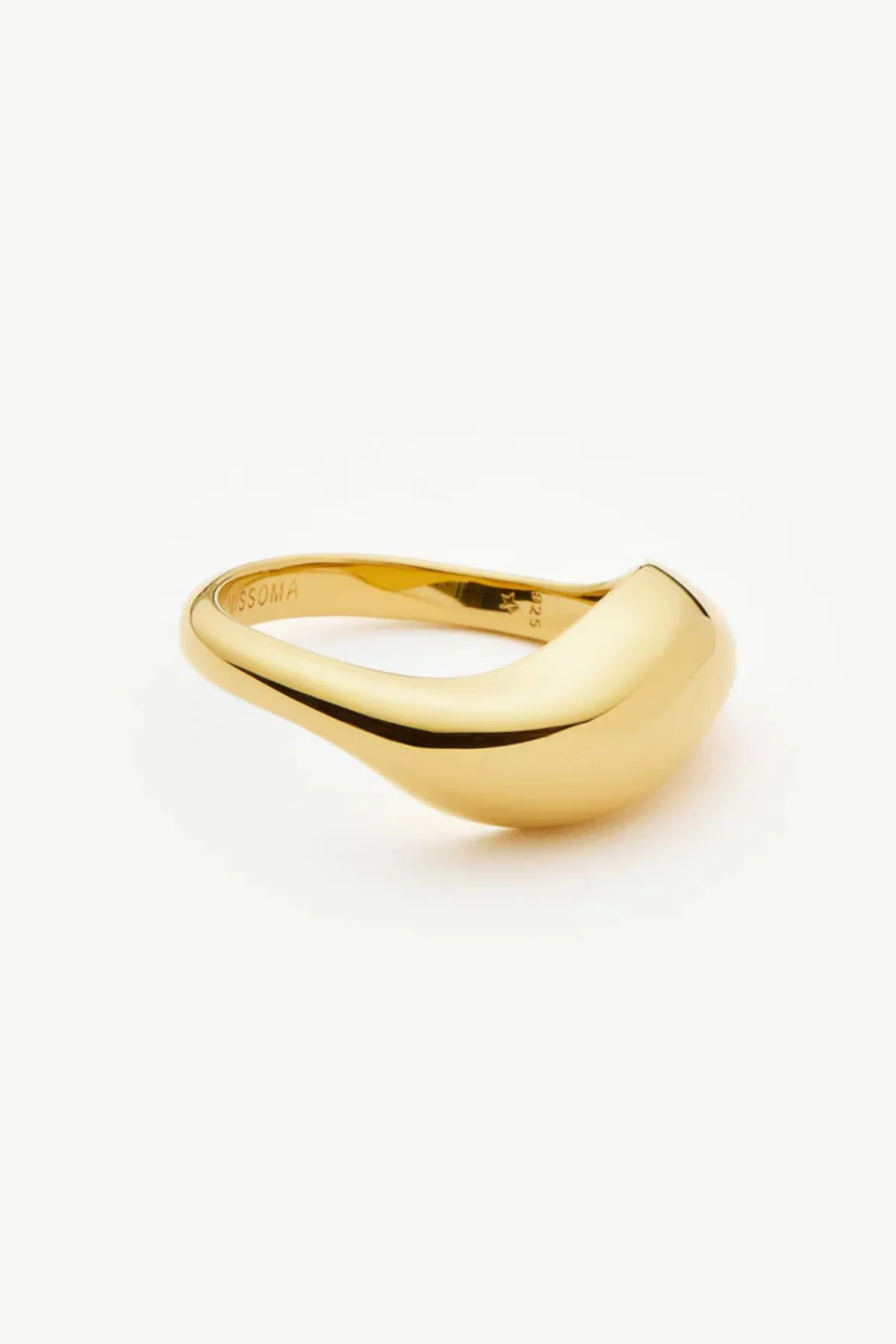 Savi Signature Stacking Ring - Gold - Image 2