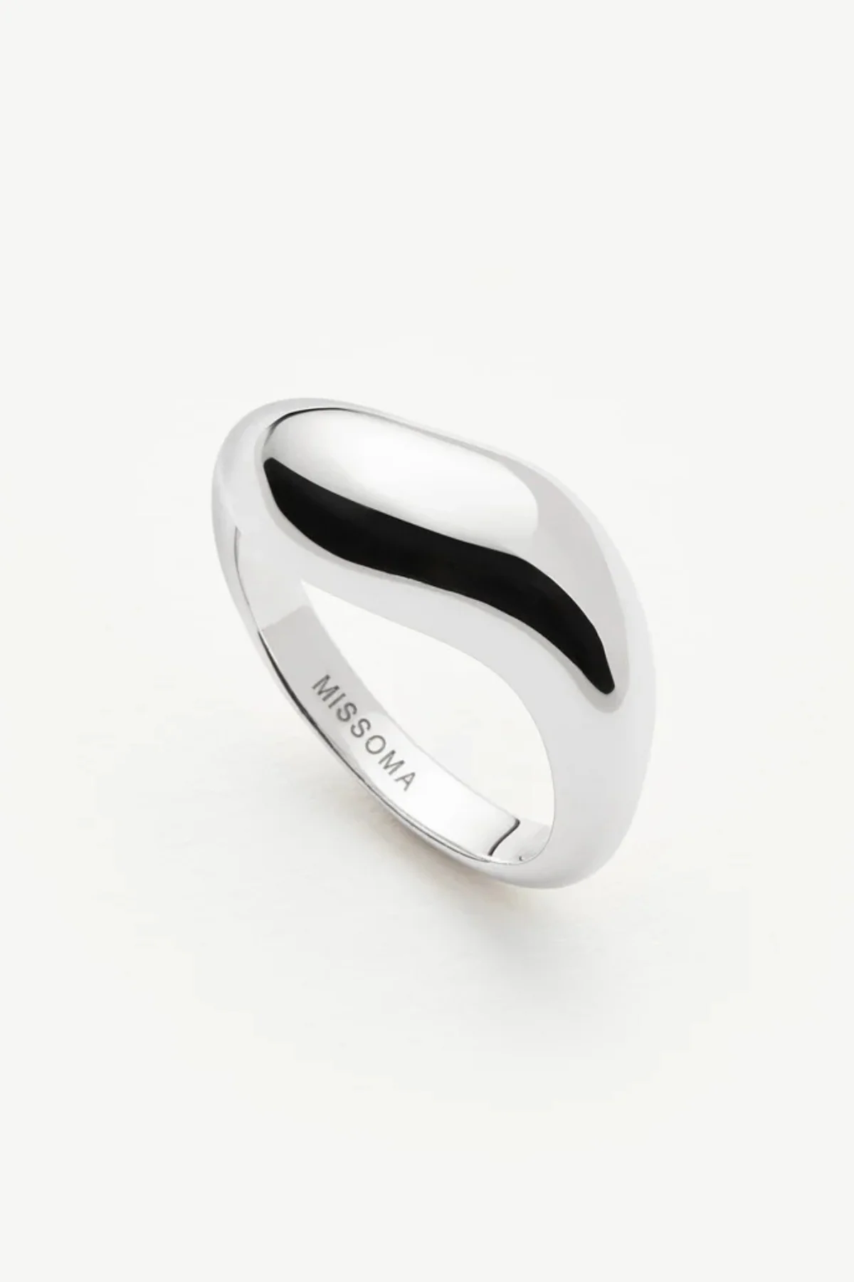 Savi Signature Stacking Ring - Silver - Image 2