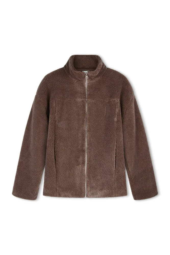 Sherpa Jacket - Carob - Image 3