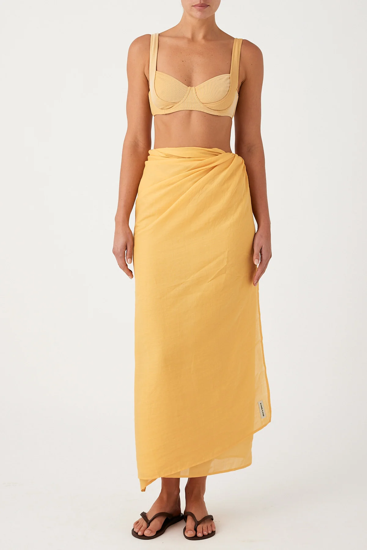Signature Ramie Sarong - Marigold - Image 5