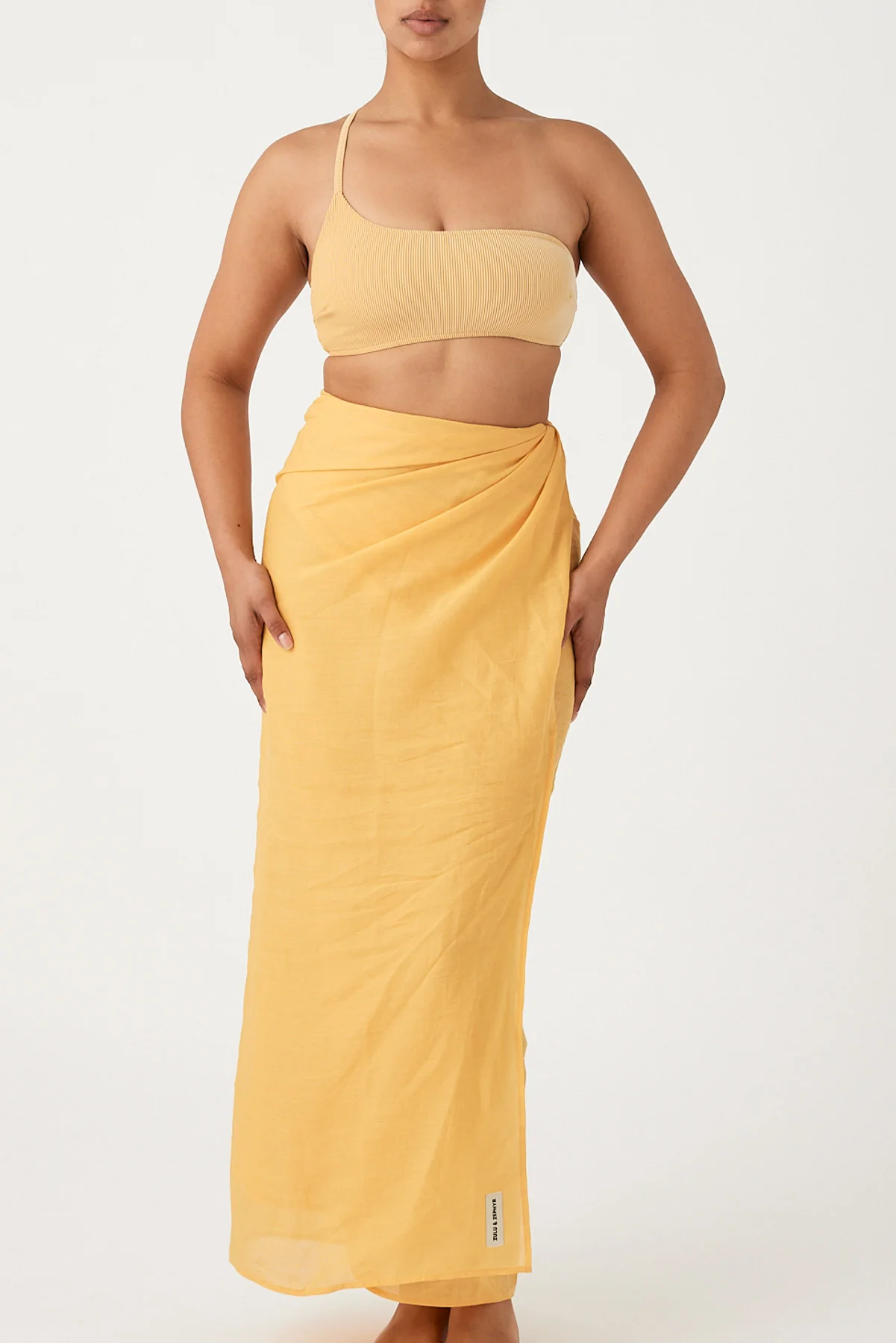 Signature Ramie Sarong - Marigold - Image 7