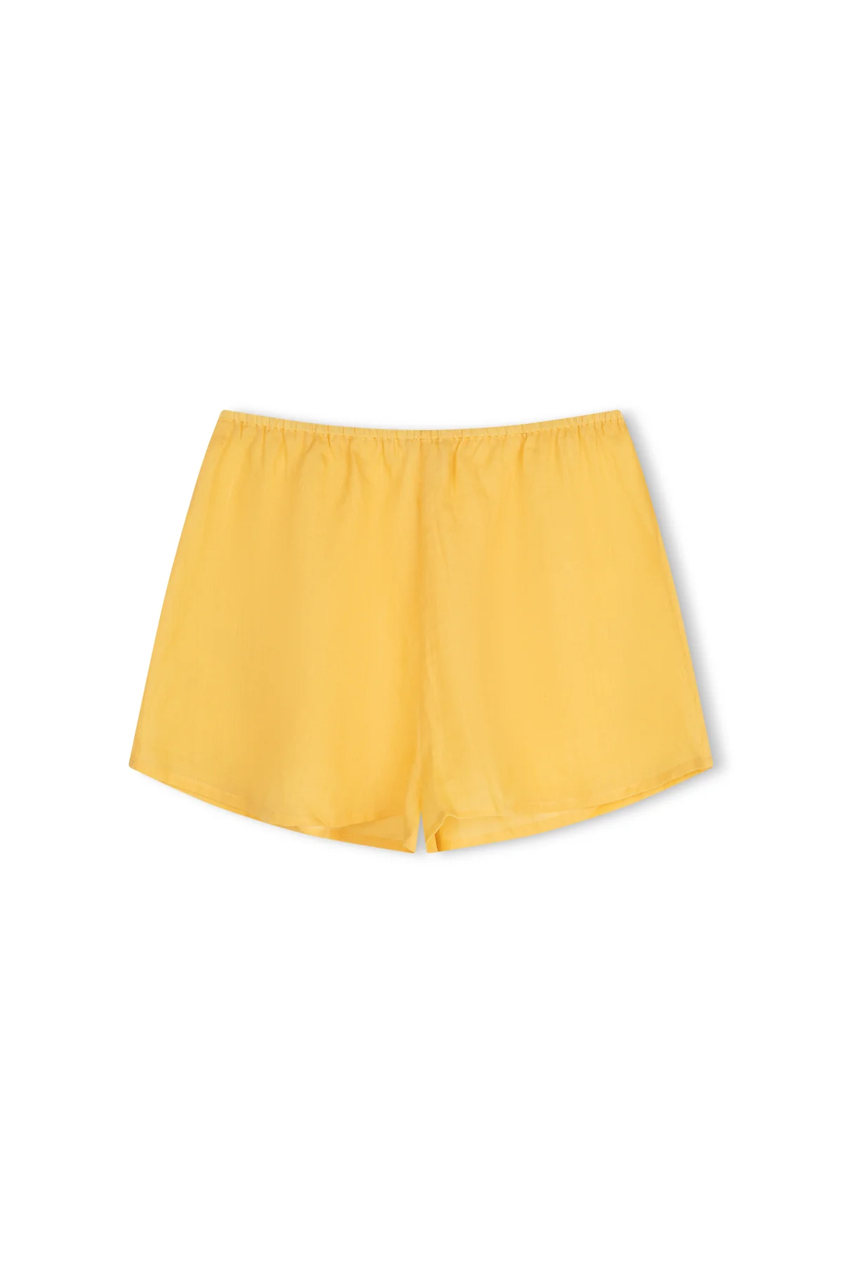 Signature Ramie Short - Marigold - Image 2