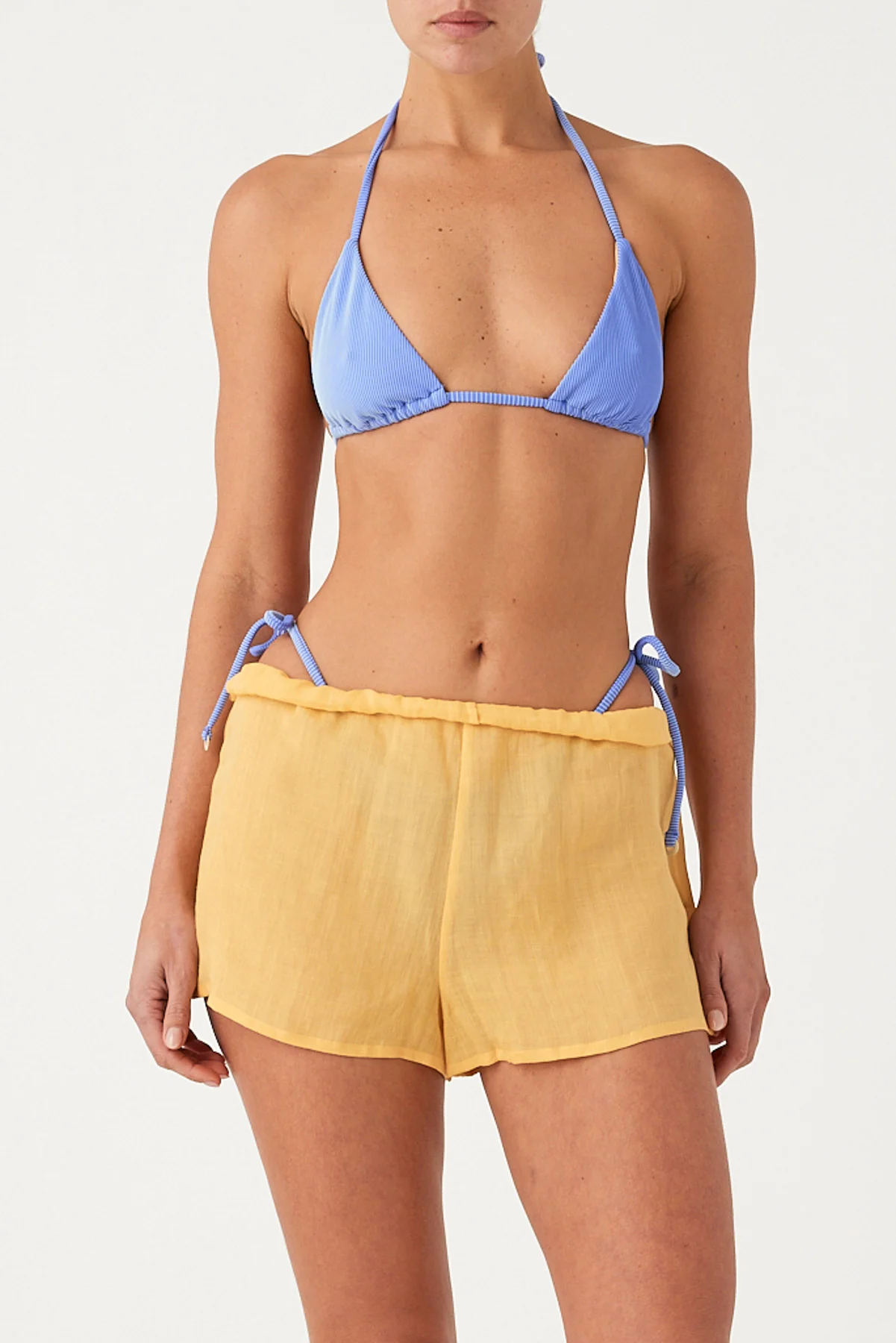 Signature Ramie Short - Marigold - Image 7