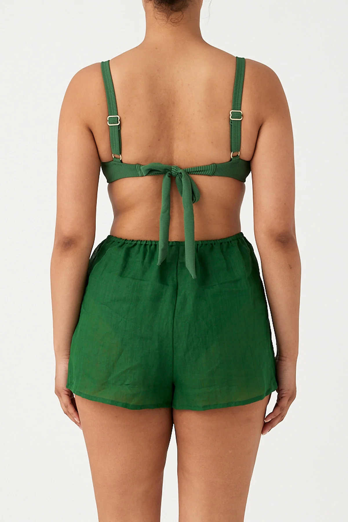 Signature Ramie Short - Tallow Green - Image 5