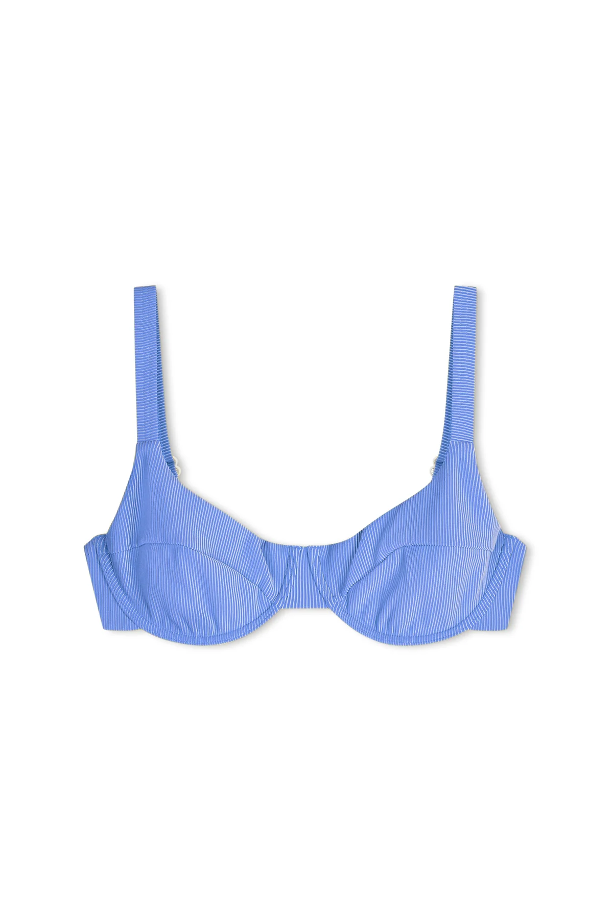Signature Stripe Adjustable Bra Cup - Sky - Image 2