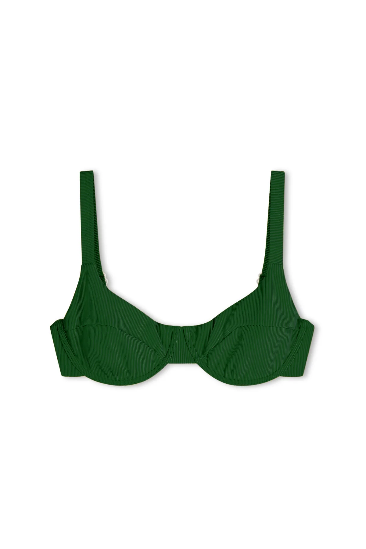 Signature Stripe Adjustable Bra Cup - Tallow Green - Image 8