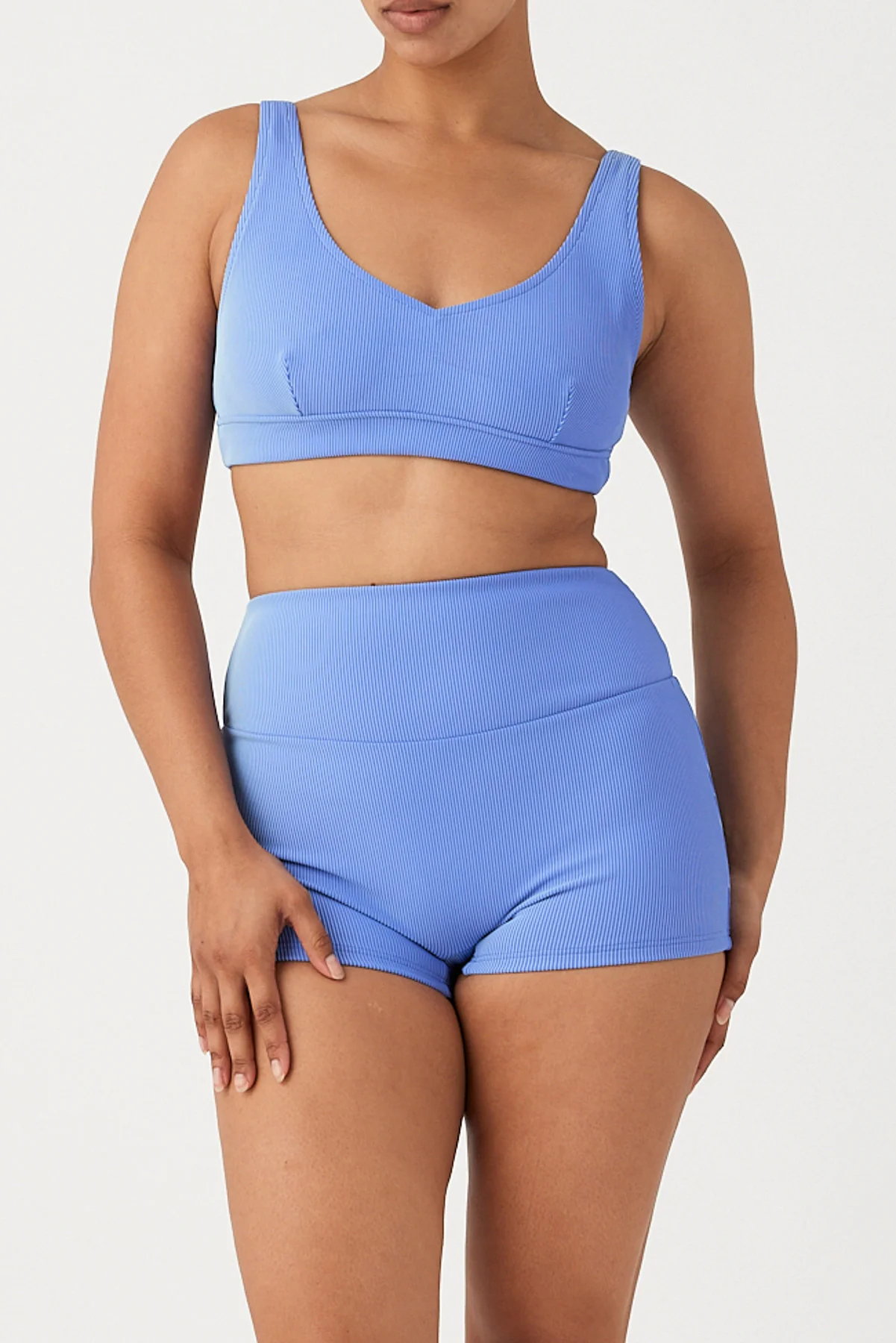 Signature Stripe Boy Short - Sky - Image 7