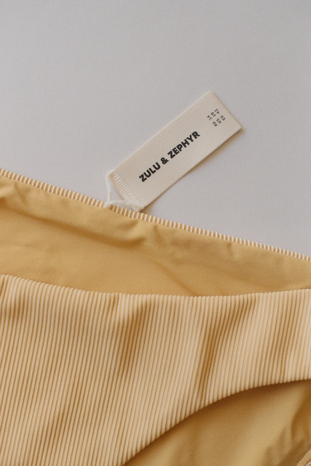 Signature Stripe Curve Brief - Marigold - Image 3