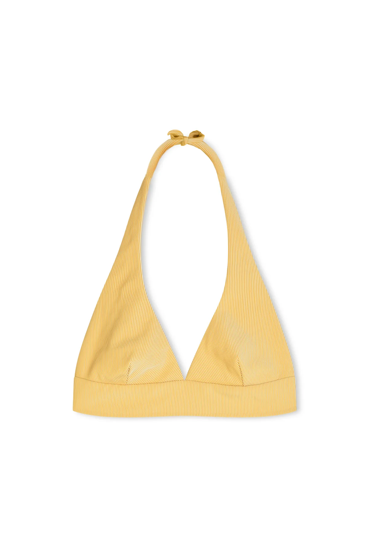 Signature Stripe Halter Top - Marigold - Image 8