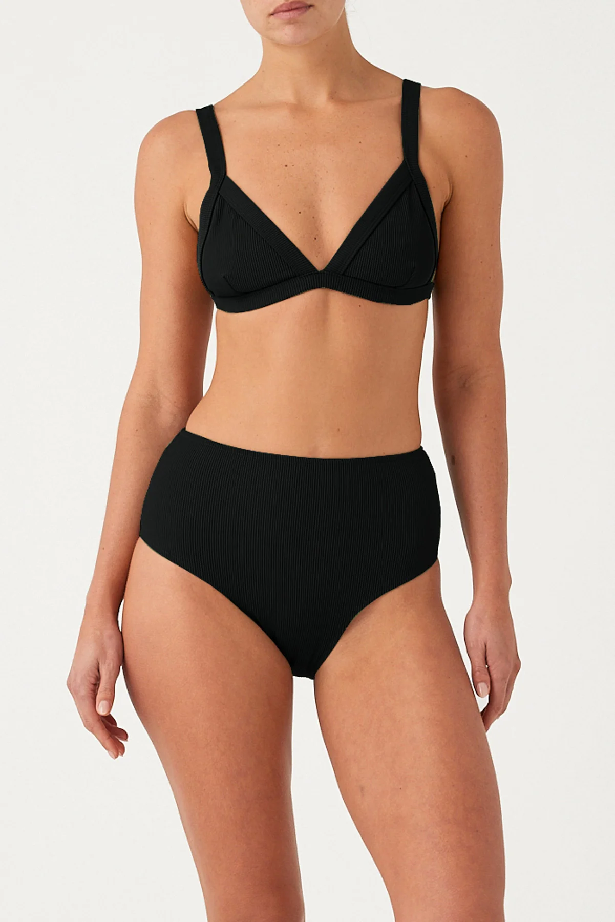 Signature Stripe Harness Top - Black - Image 3