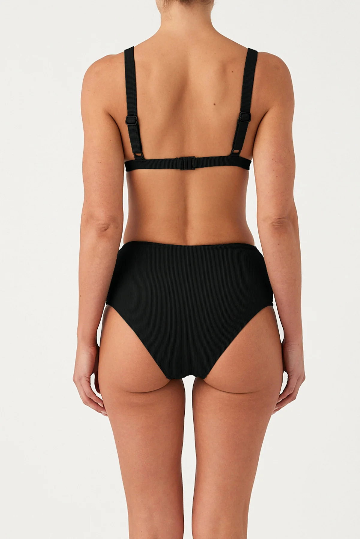 Signature Stripe Harness Top - Black - Image 5