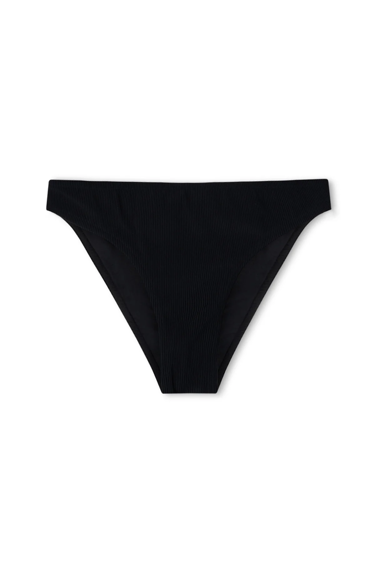 Signature Stripe High Cut Brief - Black - Image 10
