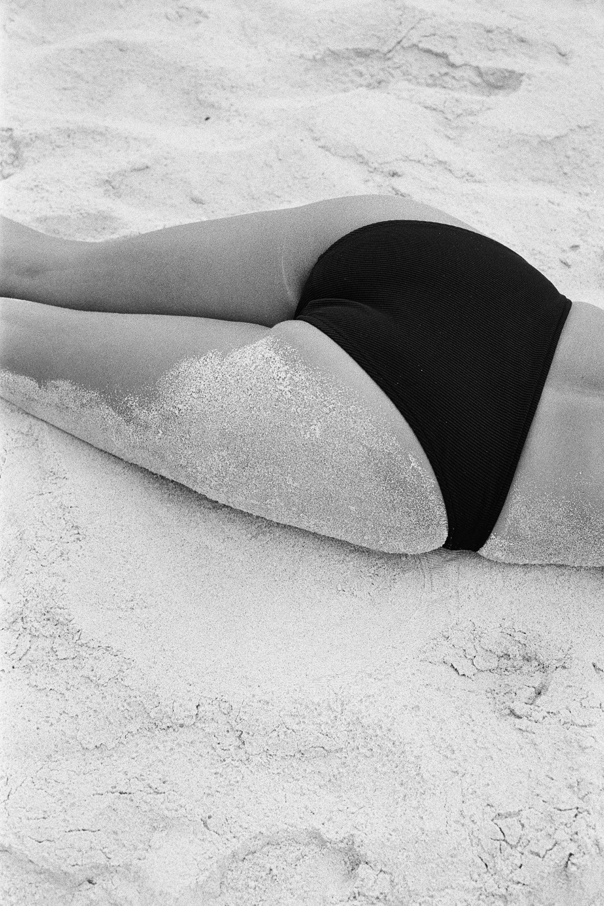 Signature Stripe High Cut Brief - Black - Image 6