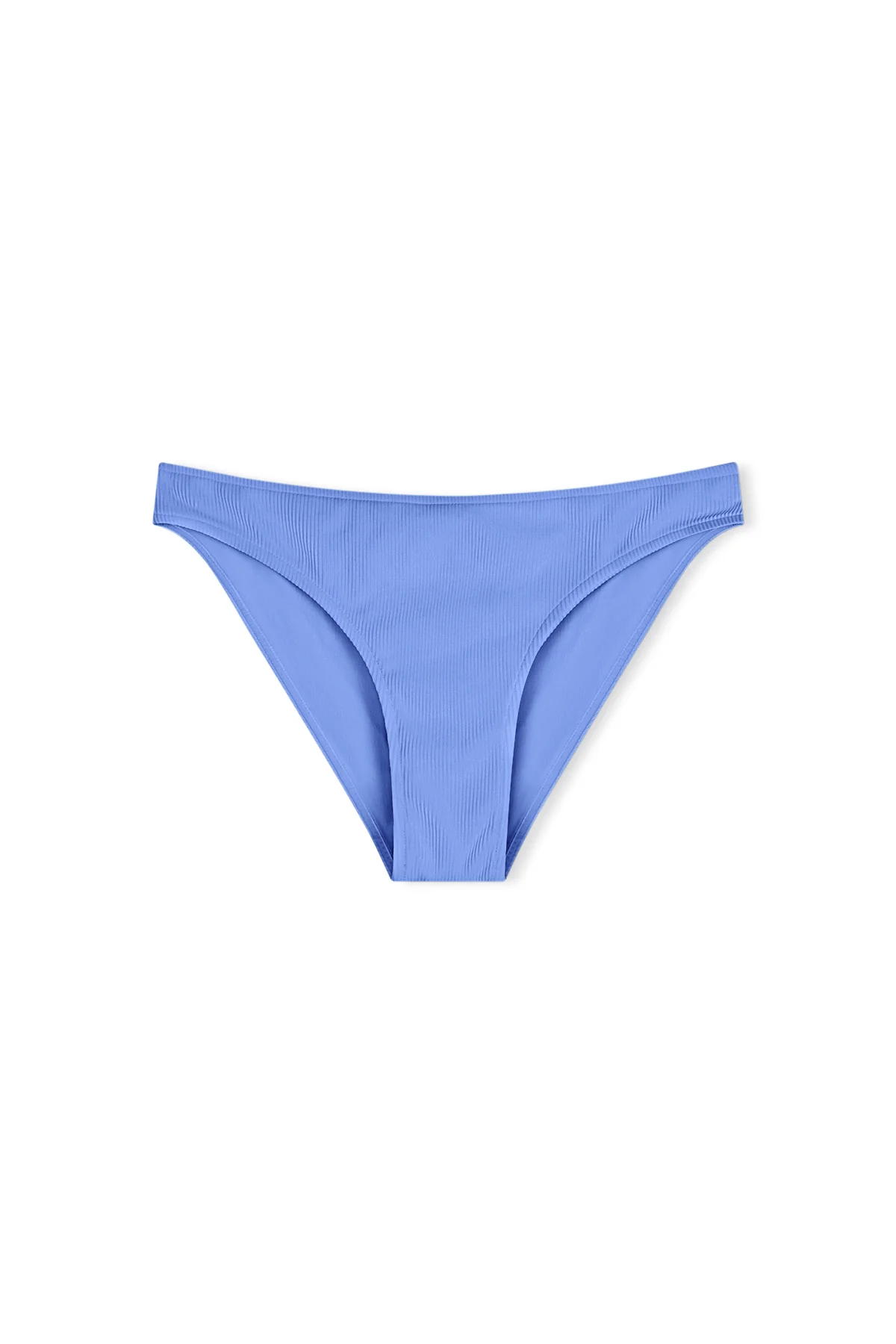 Signature Stripe High Cut Brief - Sky