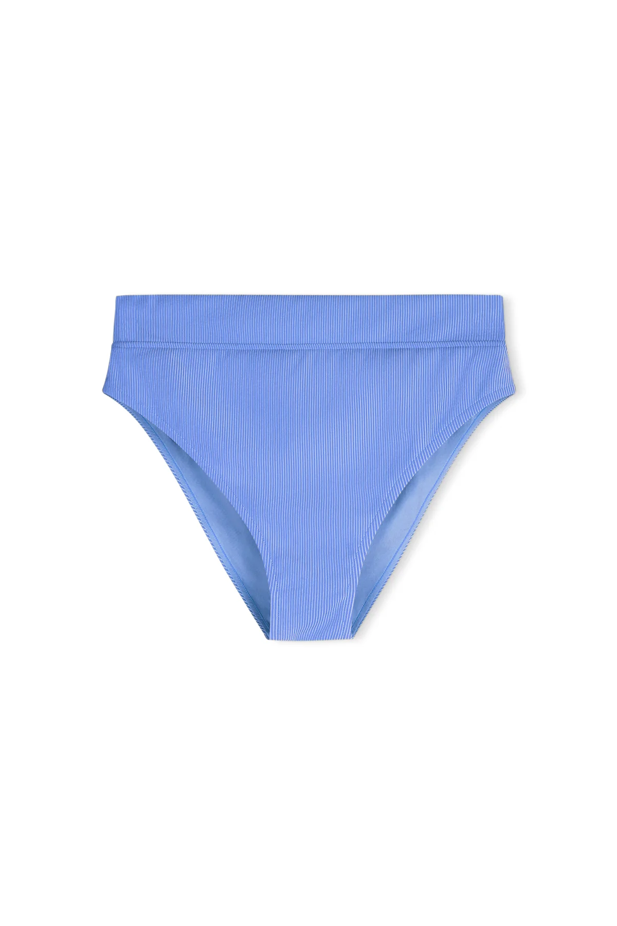 Signature Stripe High Waisted Brief - Sky - Image 5