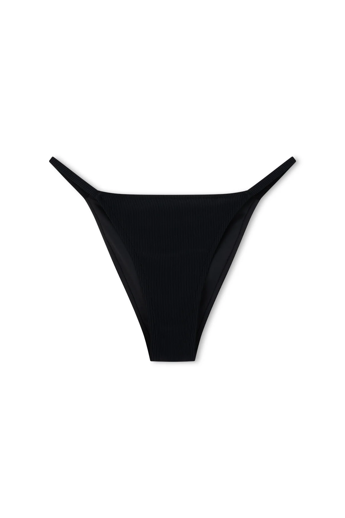 Signature Stripe Hipster String Brief - Black - Image 12