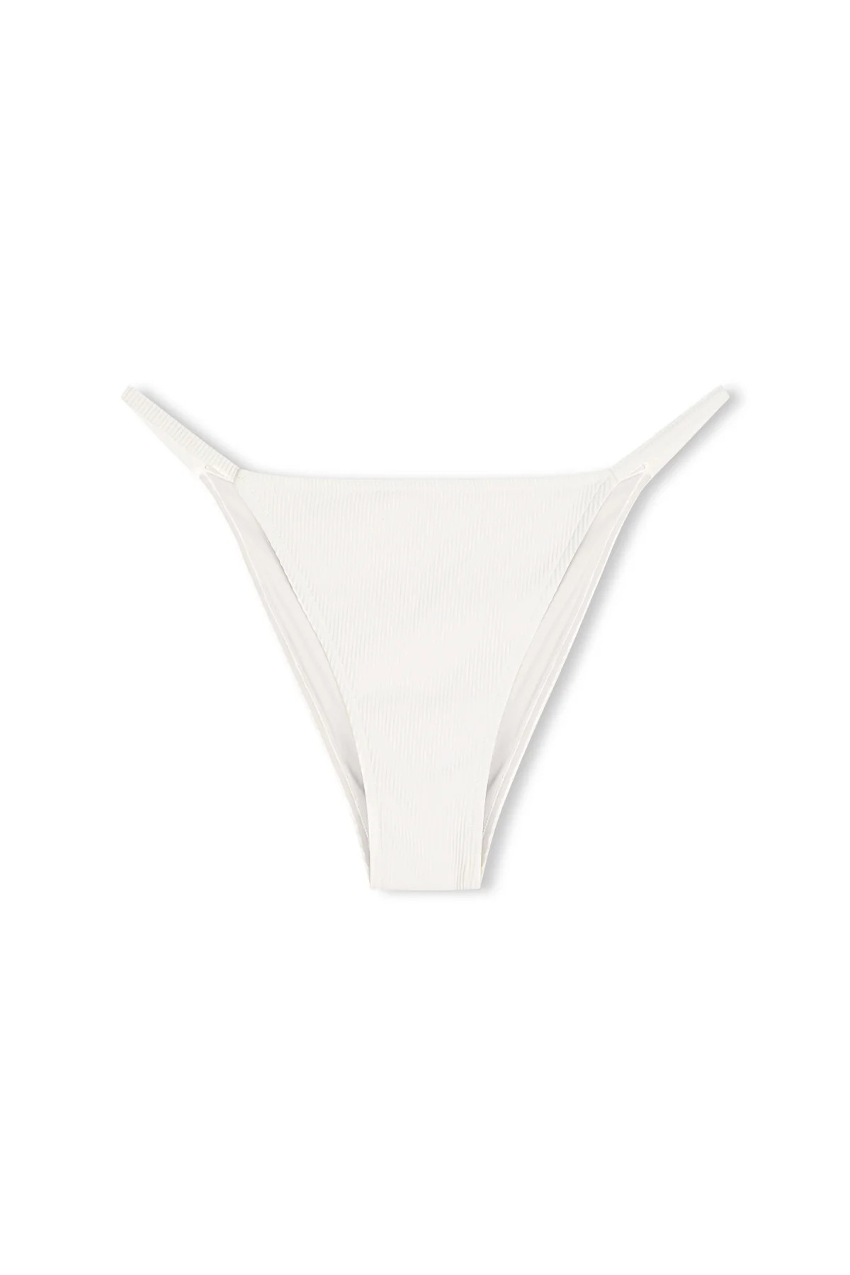 Signature Stripe Hipster String Brief - White - Image 8