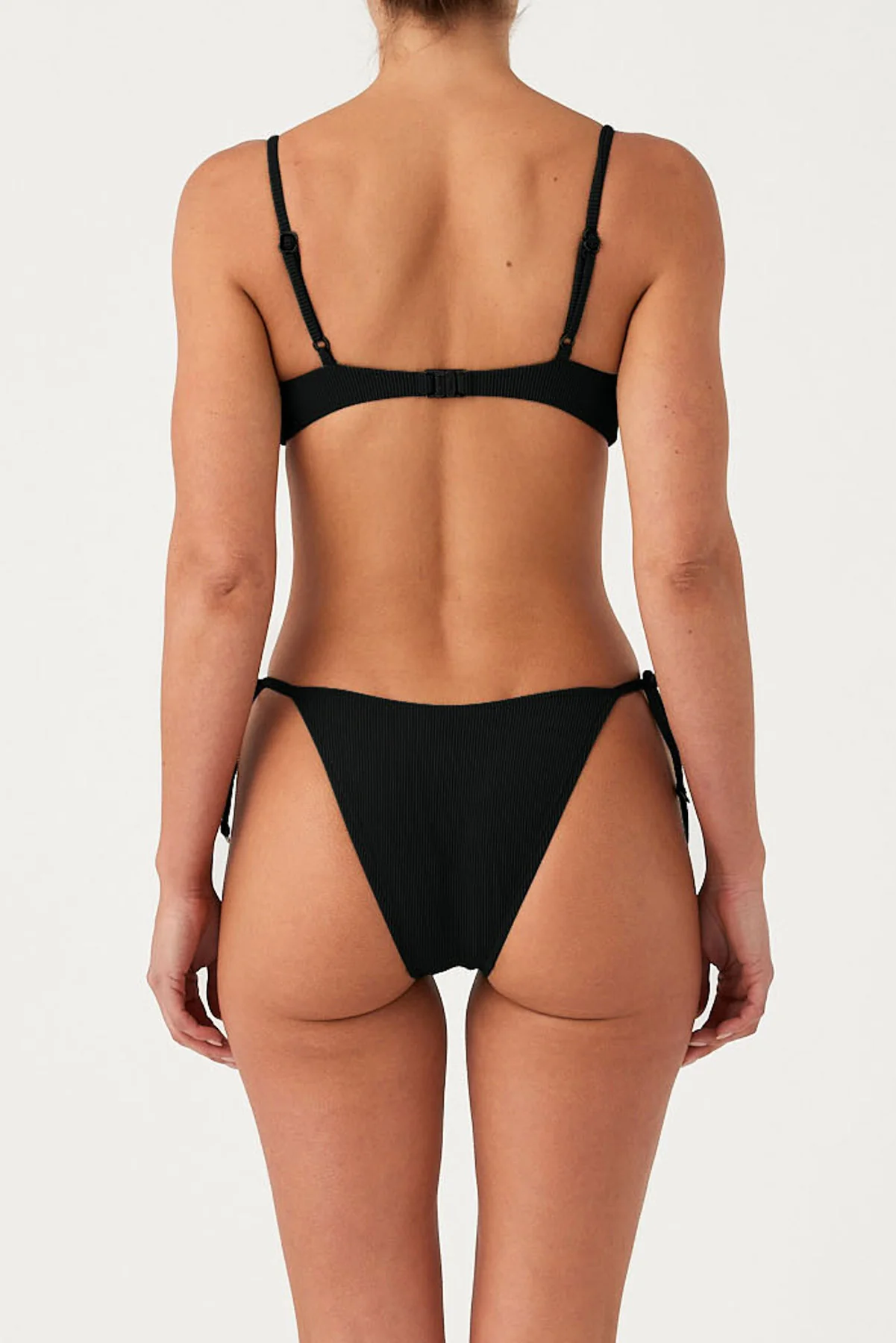 Signature Stripe Hipster Tie Brief - Black - Image 6