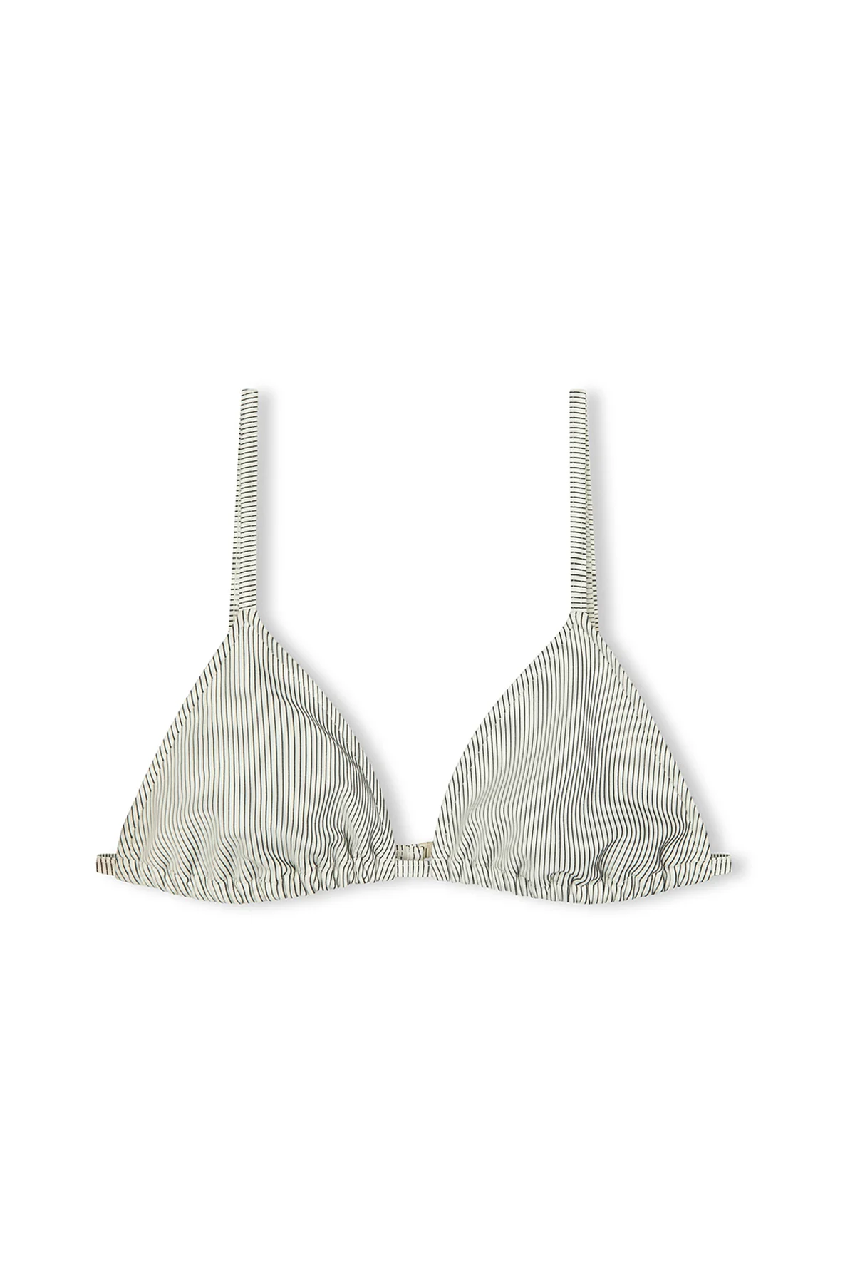 Signature Stripe Simple Triangle Top - Coconut - Image 5