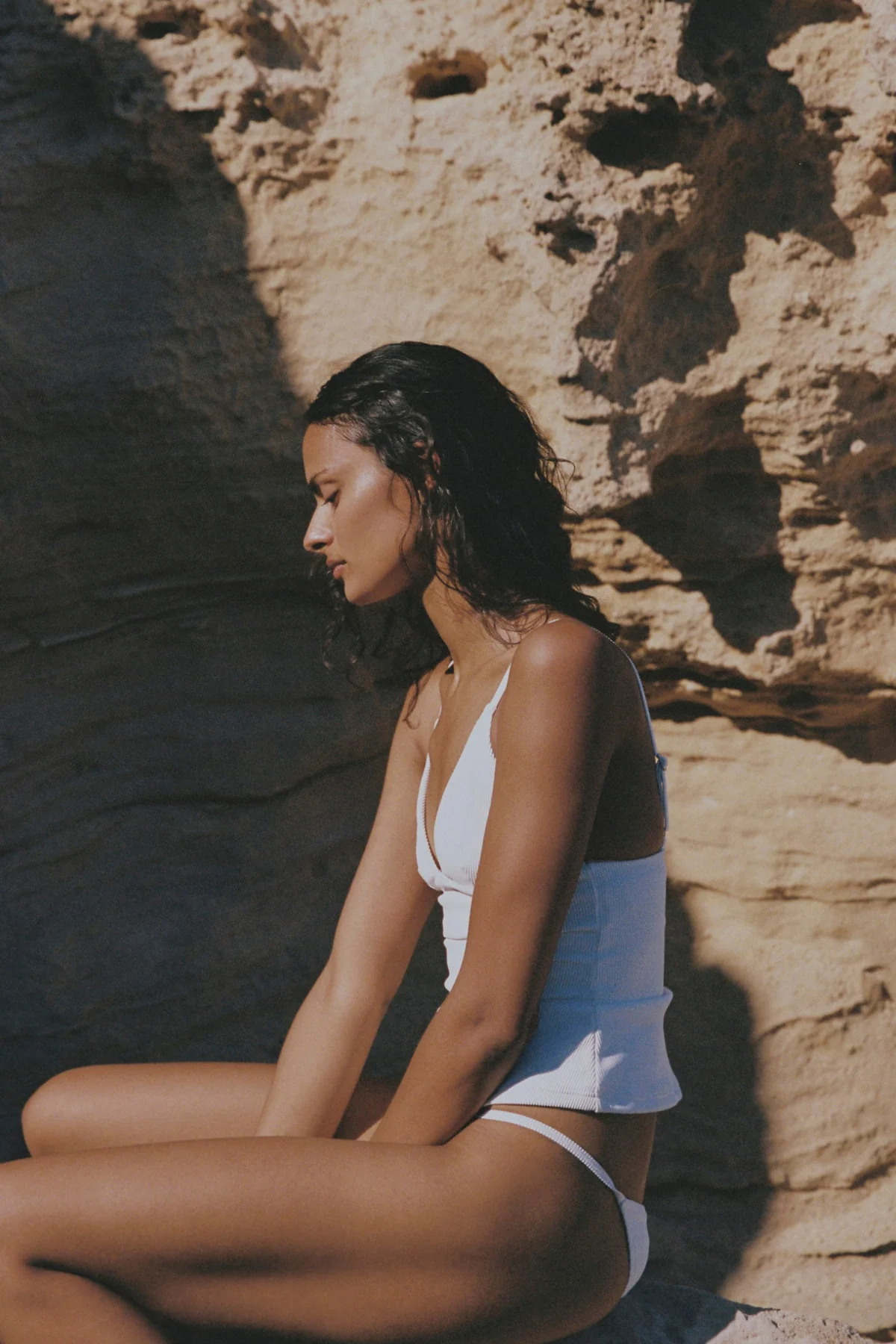 Signature Stripe Tankini - White - Image 5