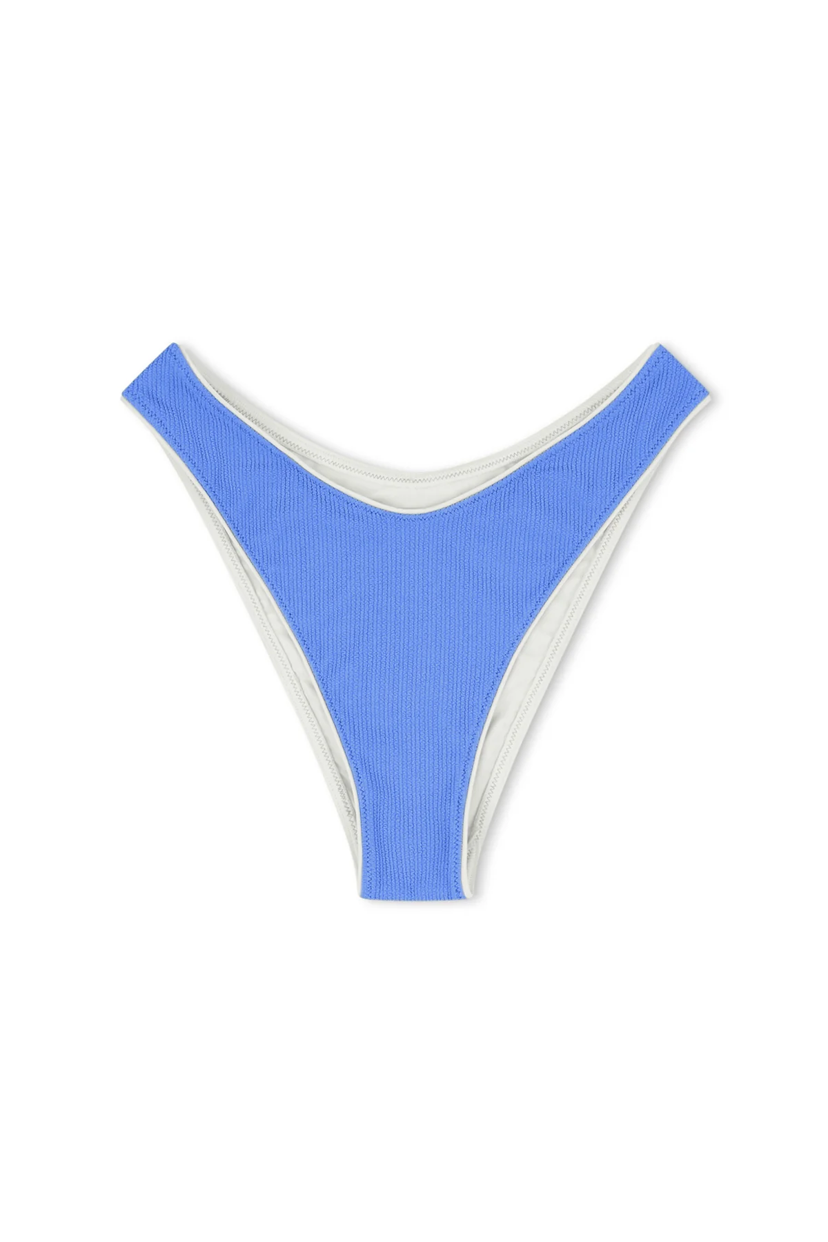 Textured Curve Brief - Sky Blue - Image 2