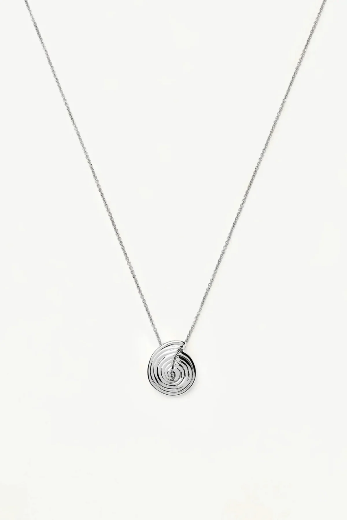 Spiral Mini Pendant Necklace - Image 3