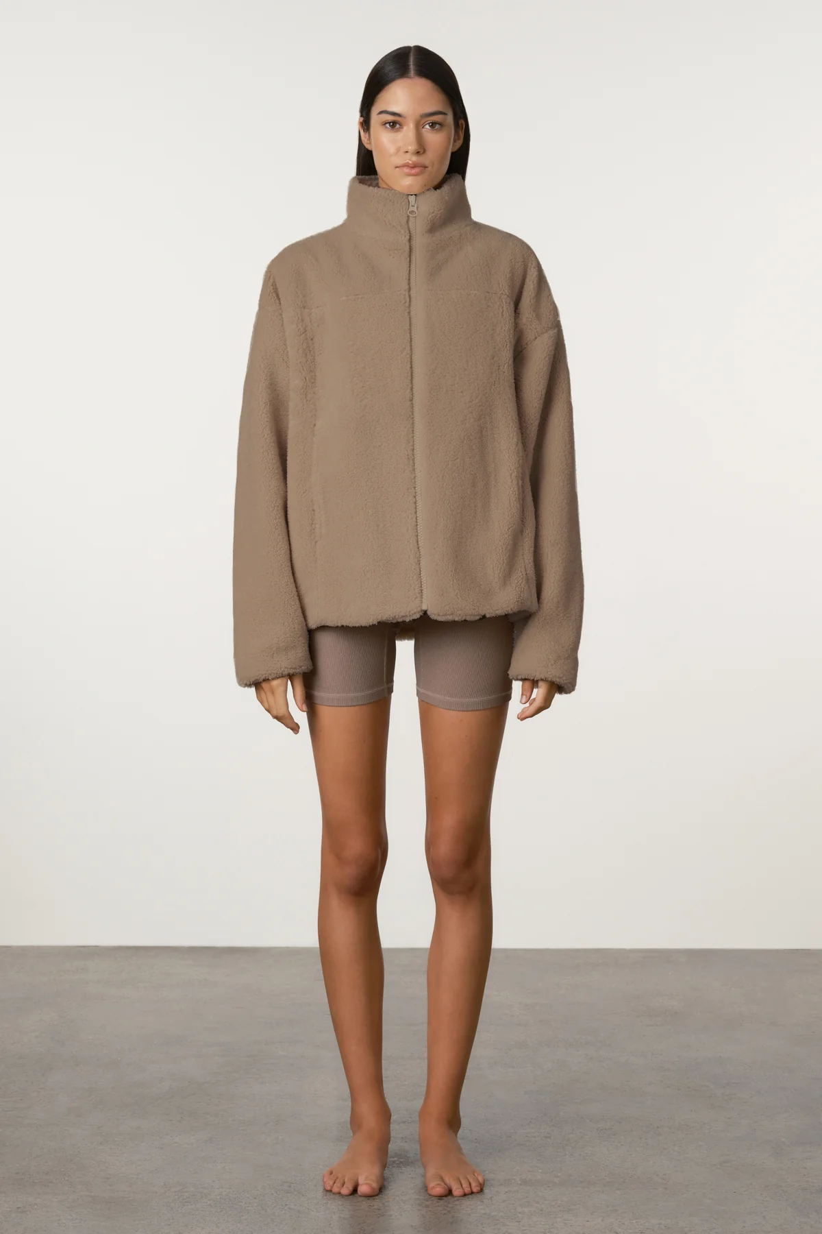 Sherpa Jacket - Taupe