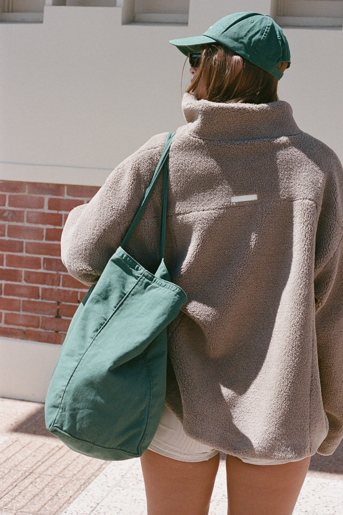 Sherpa Jacket - Taupe - Image 6
