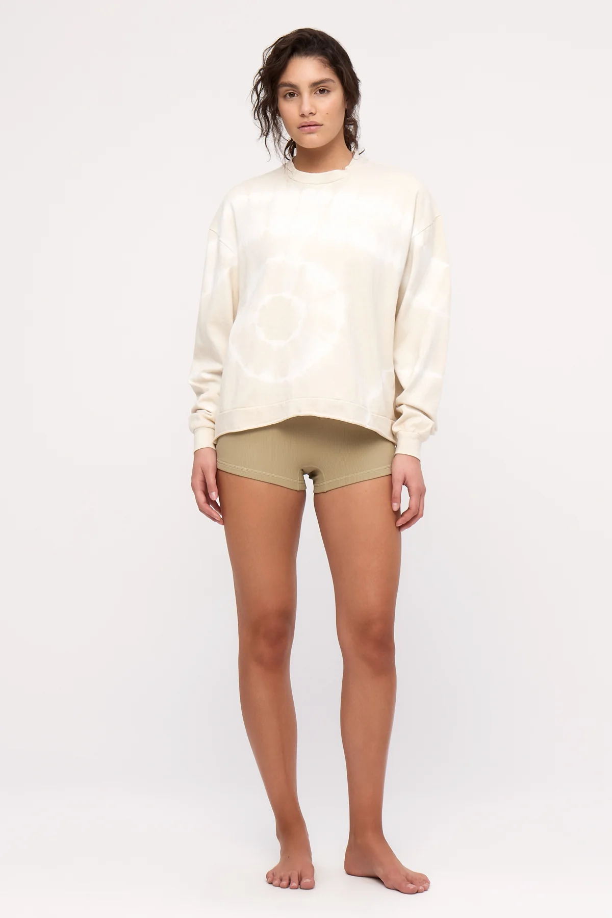 Tie Dye Sweatshirt - Natural Tie Dye - Image 7