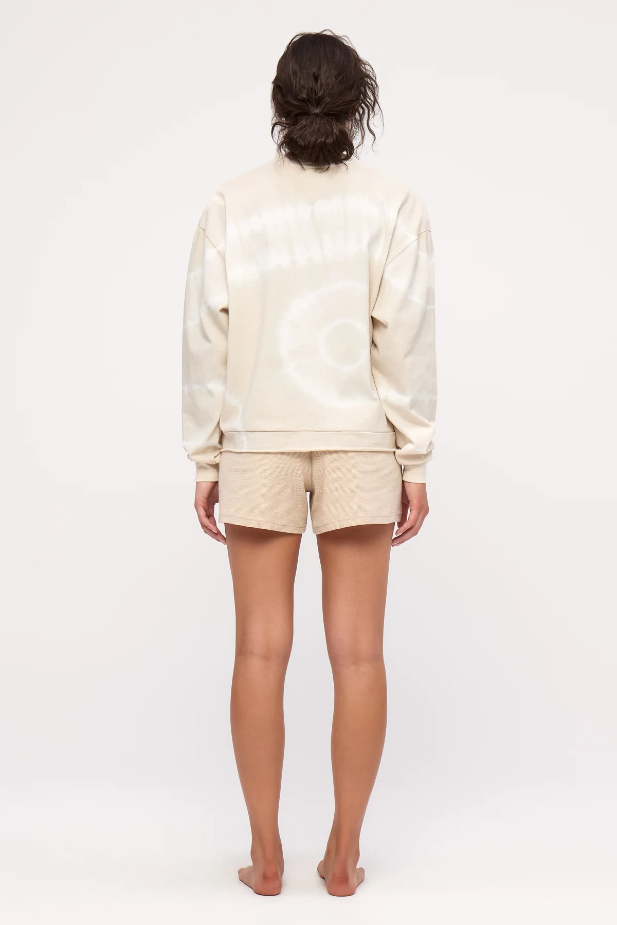 Tie Dye Sweatshirt - Natural Tie Dye - Image 8