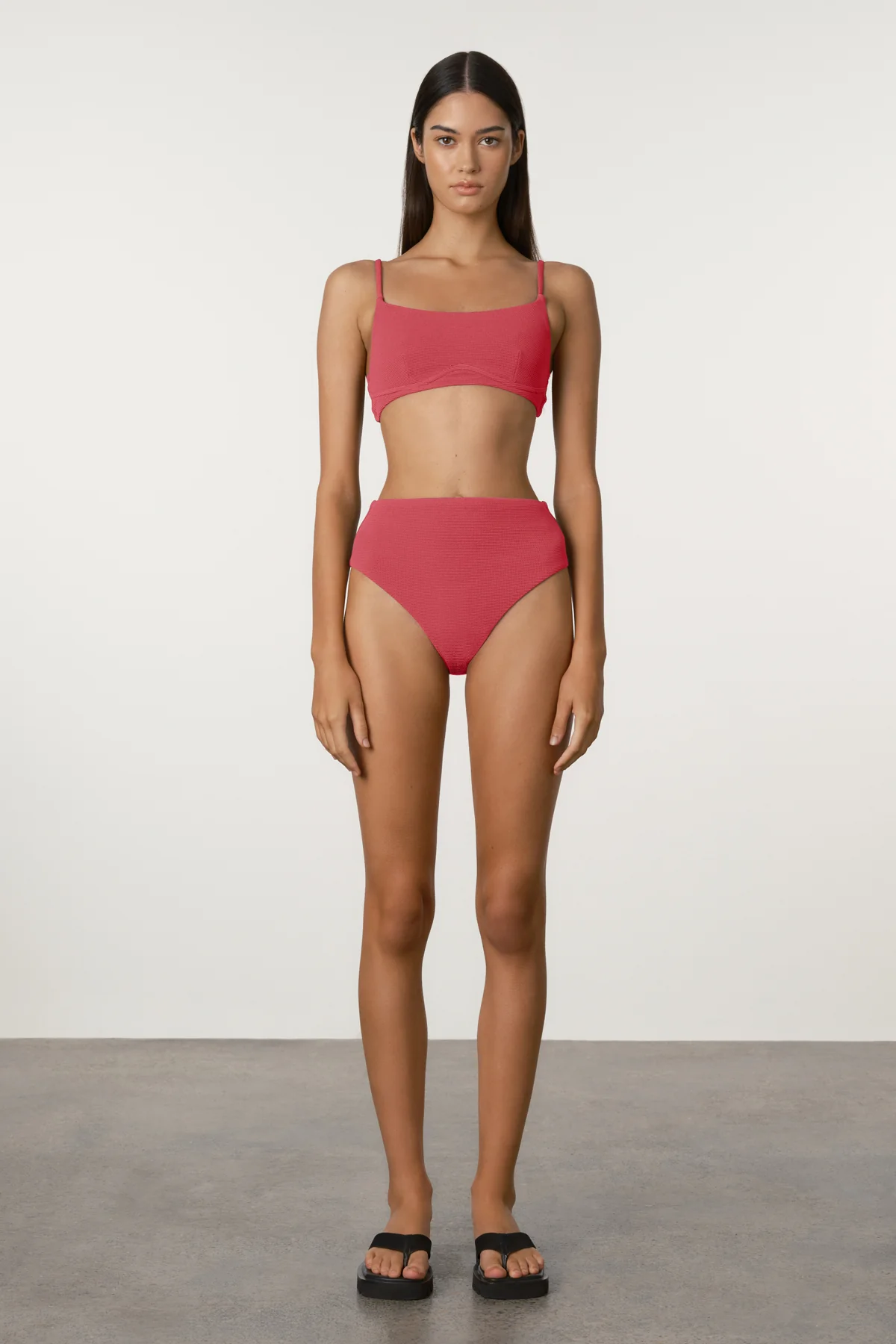Waffle Bralette - Berry