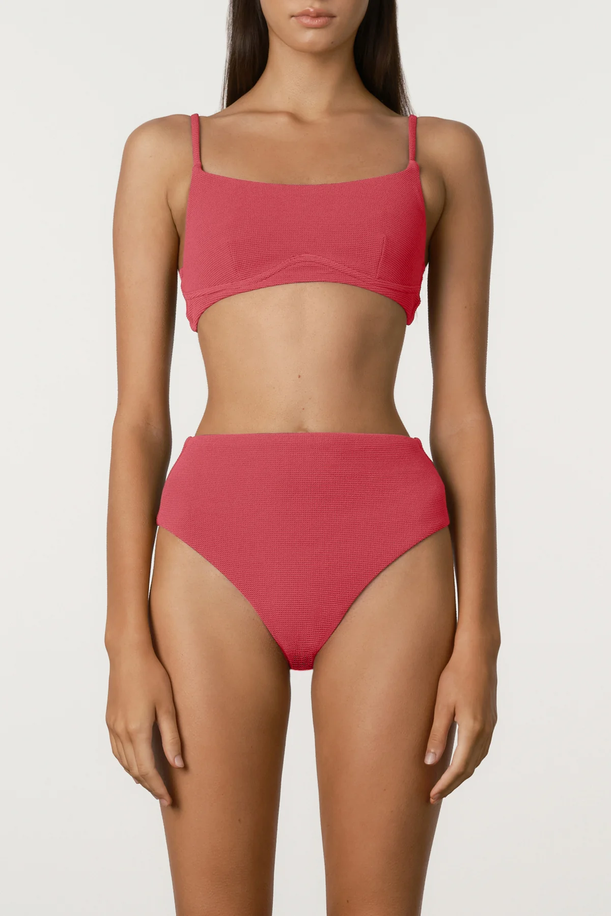 Waffle Bralette - Berry - Image 3